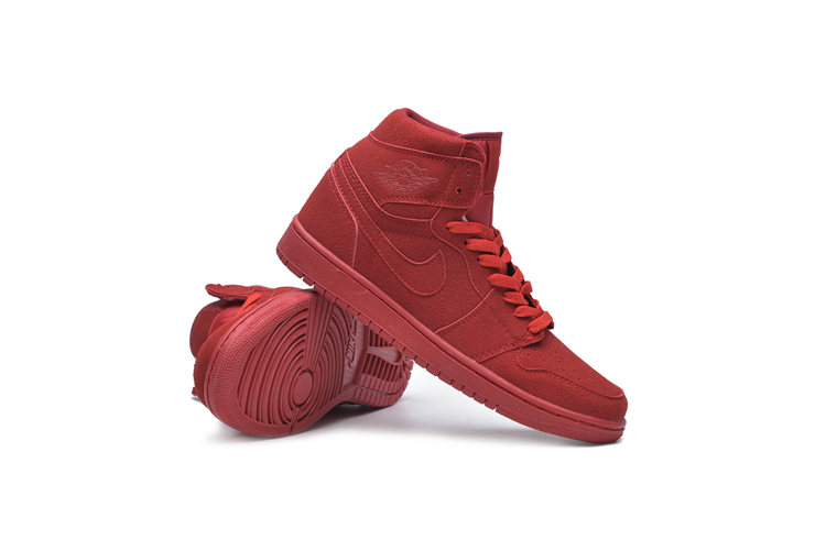 2018 Air Jordan 1 Sky All Red Shoes - Click Image to Close